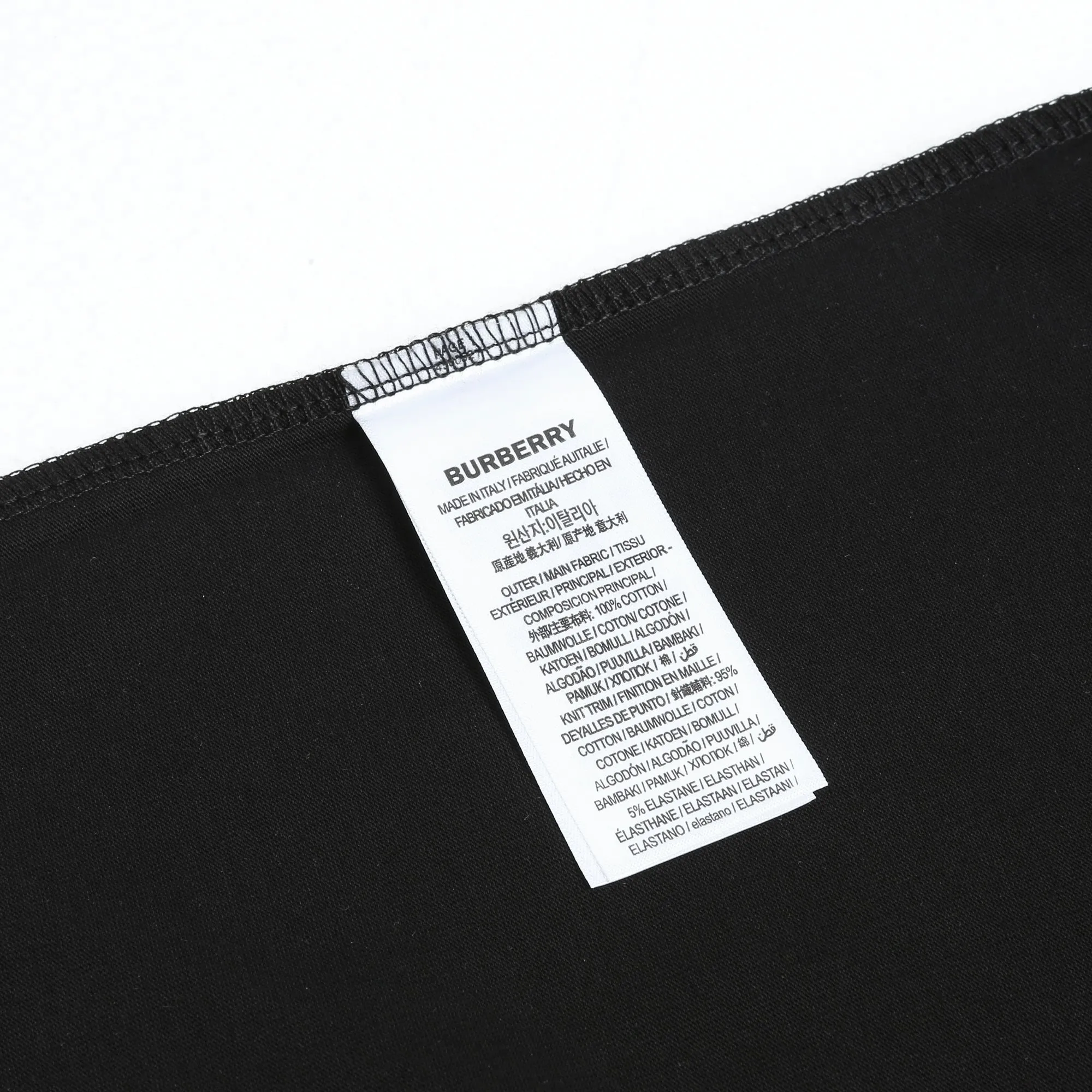Burberry T ，100% ， ， Same Style， ， Quality。 ：Black White Size：S M L XL